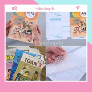 Sét 10 tờ Decal bọc sách vở/ Decal bao tập cho bé nhiều size