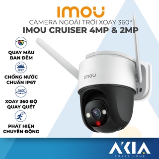 Camera ngoài trời xoay 360 độ IMOU Cruiser, wifi quay có màu ban đêm, cam giám sát cảnh báo chuyển động, có còi hú