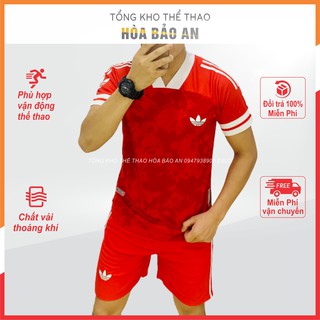 Mẫu Áo Bóng Đá Đẹp  Ba Lá (DAS) Đặc Biệt 2021 Cho Fan Màu Đen Vải Thái - Quần Áo Đá Bóng PP bởi áo bóng đá