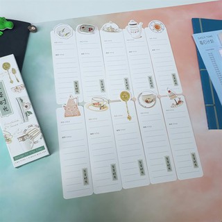 Bộ 30 Bookmark Đánh Dấu Sách Afternoon Tea
