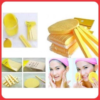 Bông nở rửa mặt Chivey ( 12 miếng )