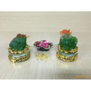 [BÁN CHẠY] Bộ tượng thiềm thủ Tỳ hưu phong thuỷ (thiềm thủ ngậm tiền)