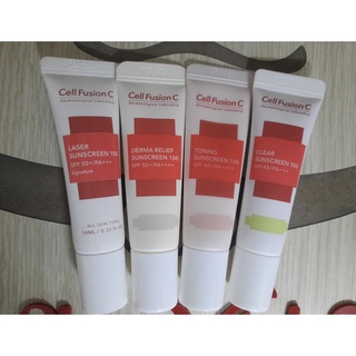 (Mini) Kem chống nắng Cell fusion Spf 50+ PA +++ (các loại)