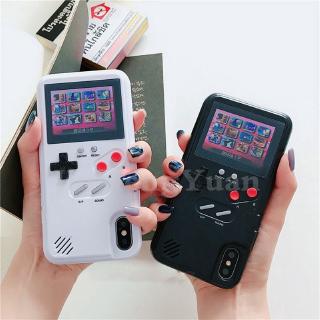 Ốp Điện Thoại Tích Hợp Máy Chơi Game Màn Hình Màu Cho IPhone 11 12 13 14 Pro Max 14 Plus