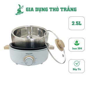 Nồi lẩu nướng đa năng mini Kims Cook MC520I - Chính hãng