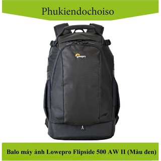 Ba lô máy ảnh LOWEPRO FLIPSIDE 500 AW II (Màu đen), Chính hãng