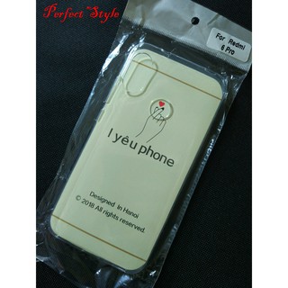 Ốp lưng silicon xiaomi redmi 6 pro