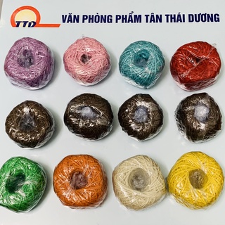 Cuộn Dây Thừng Trang Trí Nhiều Màu 50M x 2MM