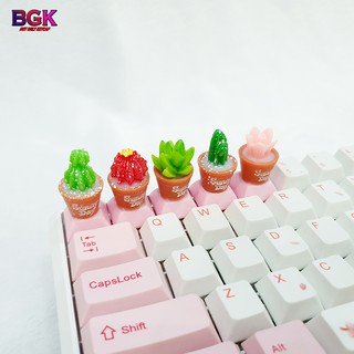 Keycap Lẻ xương rồng nhỏ cực cute ( keycap resin độc lạ )( Keycap Artisan )
