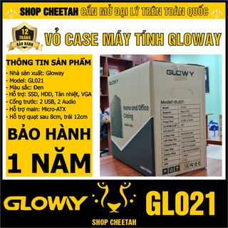 Vỏ case Gloway GL021 ( Micro-ATX )– Hàng Chính Hãng – Bảo hành 1 năm – Dùng cho PC