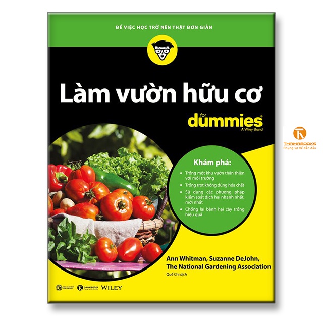 Sách - Làm vườn hữu cơ for Dummies
