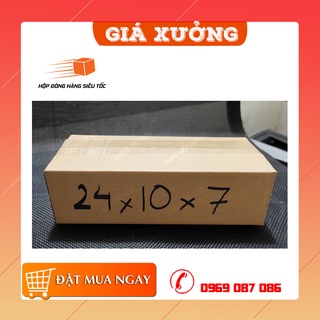 24x10x7 1 Hộp carton đóng hàng