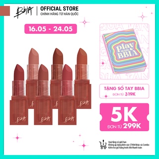 Son Thỏi Lì Bbia Last Powder Lipstick (6 màu) 3.5g Bbia Official Store