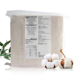 Bông tẩy trang hữu cơ Muji Cotton 189 miếng