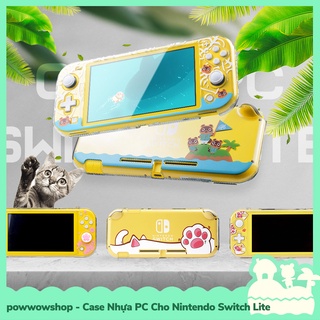 [Sẵn VN - Hỏa Tốc] Phụ Kiện Case Ốp PC Nhựa Cứng + 2pcs Bọc Analog Cho Máy Game Nintendo Switch Lite Cute Themes