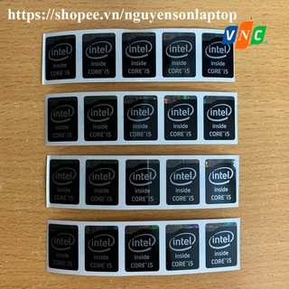 Tem máy tính Core i5 Thế Hệ 4-5  màu Đen