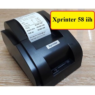 Máy In Hoá Đơn Xprinter 58IIH + Tặng kèm giấy in nhiệt