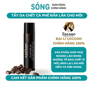 [CHÍNH HÃNG] Tẩy Da Chết Dành Cho Môi Cà Phê Đák Lắk Cocoon 5g