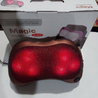 GỐI MASSAGE HỒNG NGOẠI 8 BI MAGIC PL- 819 (Hàng Xịn)