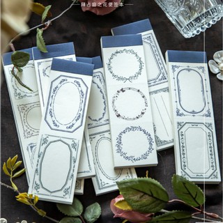 [Mã LIFEBOOK2 giảm 10% đơn 0Đ] Bộ 50 tấm giấy note giấy ghi chú in khung hình trang trí journal