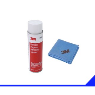 COMBO CHAI DƯỠNG TẨY KEO 3M 08987 + KHĂN 3M SQ21S