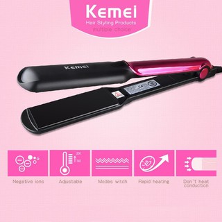 Máy Kẹp Thẳng Tóc KEMEI 2113 Với 4 Mức Chỉnh Nhiệt - Hàng nhập khẩu