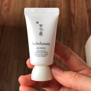 Mặt nạ tẩy tế bào chết dưỡng trắng da Sulwhasoo 15ml