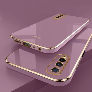 Ốp Điện Thoại Dẻo Mạ 6D Cho Vivo Y20 Y12s Y20i Y20s Y12A Y17 Y12 Y15 Y11 Y12i Y93 Y91C Y21s Y33s Y21A Y51 2020 Y50 Y30 V20 V21