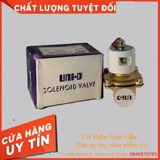 Van điện từ nước UNID UD,UW coil đồng UD8, UW15, UW20, UW25 điện áp 220v, 24v