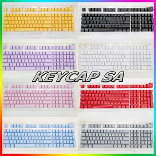 [Mã SKAMSALE03 giảm 10% đơn 200k] Keycap SA 112 Phím ABS Double Shot Xuyên LED ( Thick ABS, SA Profile, Ansi Layout)