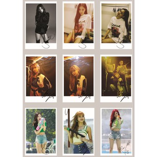Lomo card ảnh BLACKPINK update Twitter 2 full 63 ảnh Có chữ ký