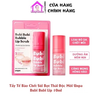 Tẩy tế bào chết cho môi Unpa Bubi Bubi chính hãng tuýt 10ml