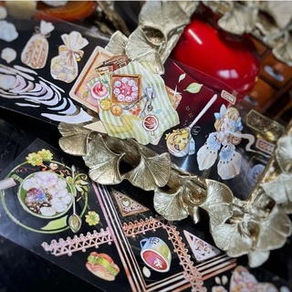 Krisna.room ♡ Hãng Neverland Studio- Chiết 1 chu kì 2 mẫu washi trong set MEND