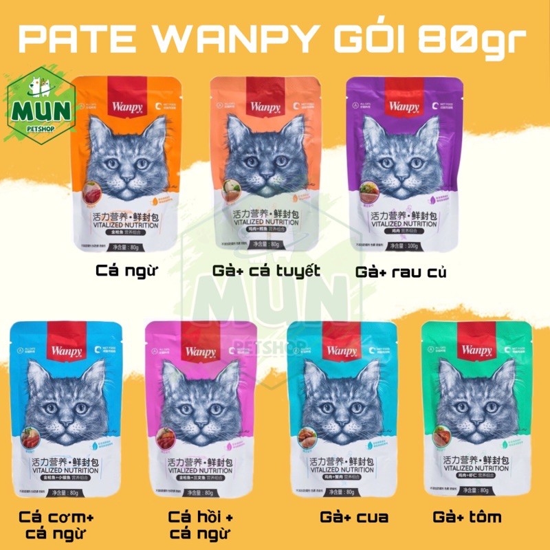 Pate Wanpy 80gr