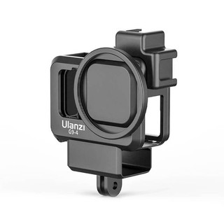 Khung GOPRO 10 / GOPRO 9 Có Khe Gắn Adapter Mic Led Ulanzi G9-4