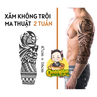 [TIKTOK TATTOO] Hình xăm kín cánh tay, 100% chống nước 15 ngày như thật, Hình xăm ma thuật, Xăm giống Inkaholic
