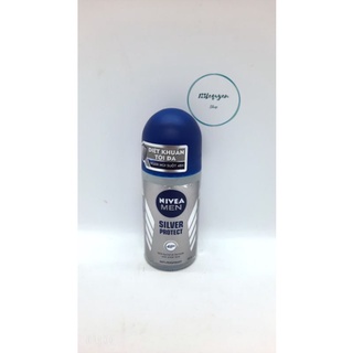 50ml Lăn Khử Mùi Nivea Men Phân Tử Bạc