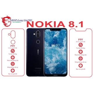 Nokia 8.1 miếng dán trong Ppf mặt sau và mặt trước chống va đập chống trầy xước