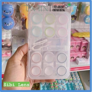 Khay đựng lens trong suốt 3ô ,4ô, 6ô