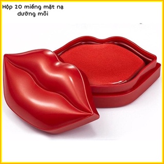 Hộp 20 miếng mặt nạ dưỡng môi Hiisees - căng bóng, mềm mại, cấp ẩm cho môi - có sẵn