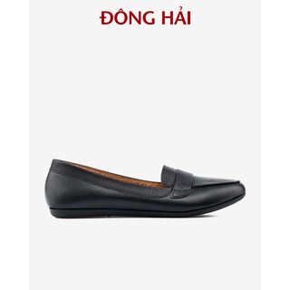 "TẶNG NGAY 30K khi theo dõi gian hàng "Giày Lười Nữ Đông Hải - G7221 ( Chất liệu: Da bò)
