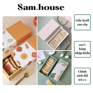 Hộp Giấy Đựng Bánh Cao Cấp Hình Chữ Nhật