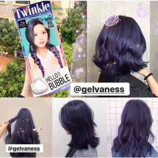 [BẢN ĐẶC BIỆT] Thuốc nhuộm tóc Hello Bubble màu 9B Twinkle Blue / Nhuộm tóc màu xanh Twinkle