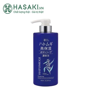 Sữa Tắm Hatomugi Ý Dĩ Dưỡng Ẩm, Làm Sáng Da The Body Soap 600ml