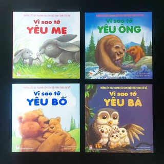 Sách - Vì sao tớ yêu - Những lời yêu thương của con trẻ dành tặng cho các mẹ - (KĐ 4C)
