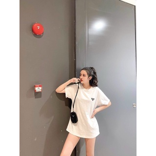 Áo thun form rộng giấu quần unisex, áo thun tay lỡ freesize chất cotton co dãn