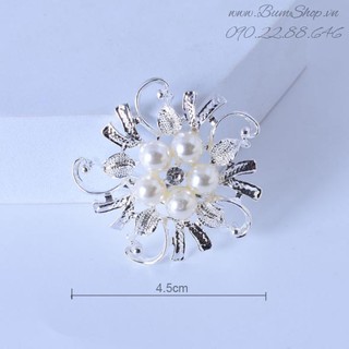 Cài áo hoa sang chảnh - CA03807