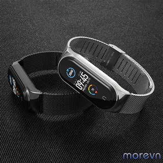 Dây đeo kim loại mắt lưới CS Mi band 5, miband 6 chính hãng Mijobs - dây đeo thay thế mi band 6, miband 5 kim loại