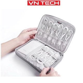 Túi đựng phụ kiện đa năng BUBM cho laptop, ipad, máy tính, điện thoại, pin sặc dự phòng.