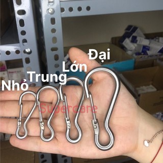 Móc Inox Zin -Móc Khoá Inox Đa Dụng (Không Chốt Xoắn)